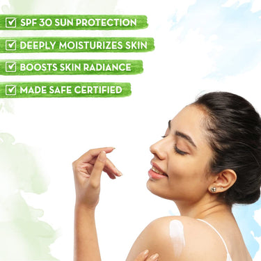 Mamaearth Vitamin C Sunscreen Body Lotion SPF 30 with Vitamin C & Honey for Radiant Skin -300 ml